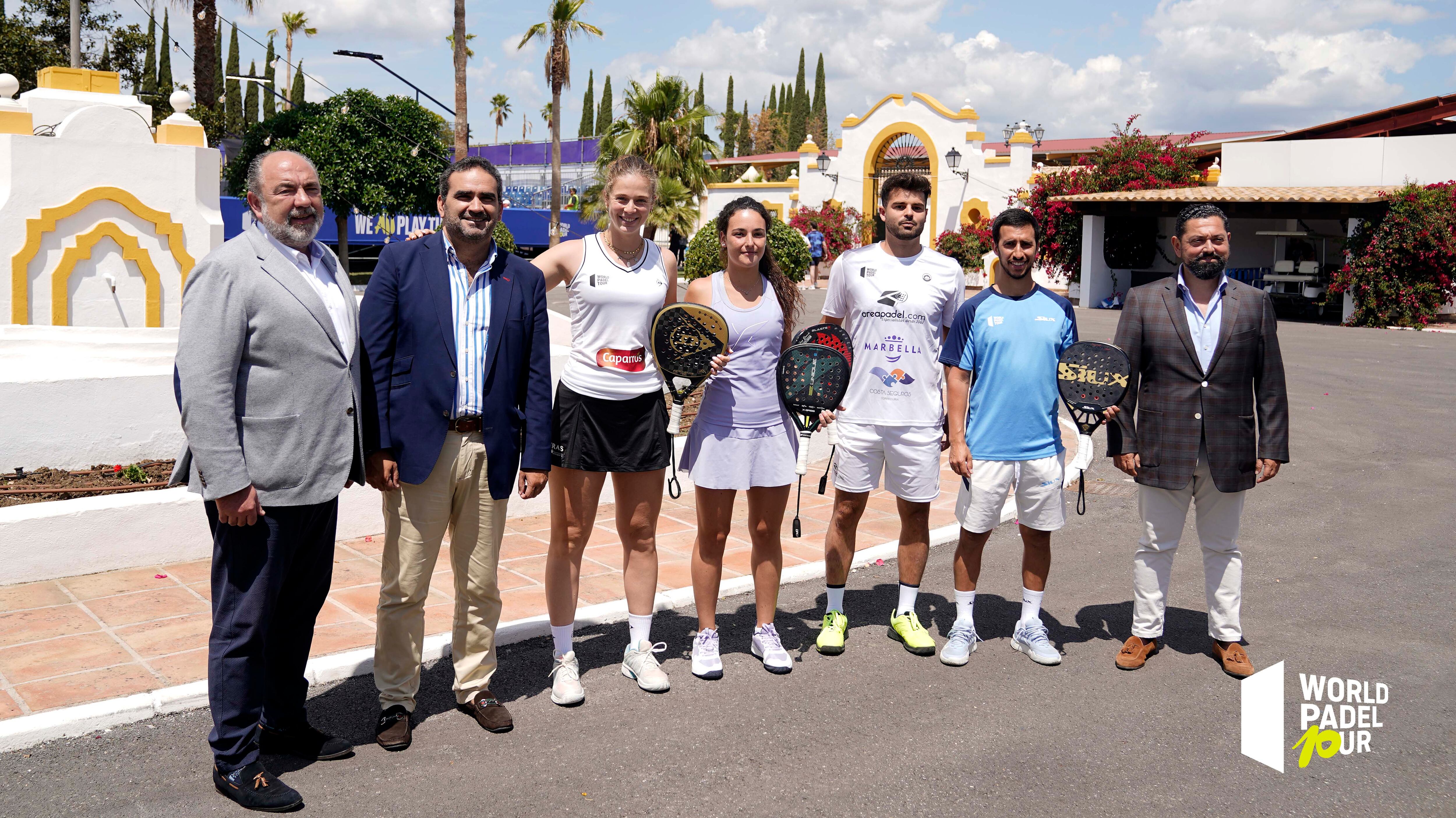 Marbella sede de una prueba del World Padel Tour, que se prolongará hasta este domingo en la Finca La Caridad