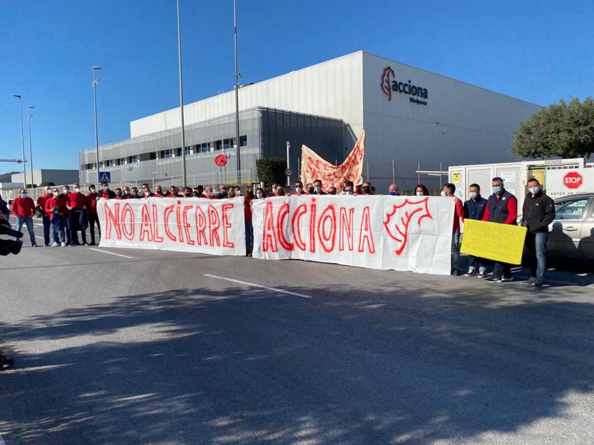 Comienza la negociación por el cierre de la empresa Nordex Acciona de la Vall d'Uixó
