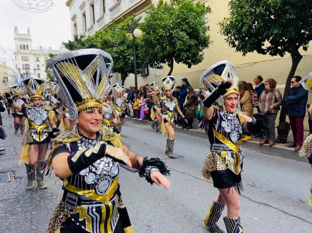 Desfile del Carnaval de Córdoba 2020, a su paso por Claudio Marcelo