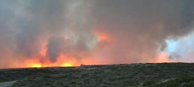 Las autoridades de Aragón sospechan que el incendio ha sido causado por el hombre, pero todavía no pueden confirmar si ha sido intencionado o se originó por causas fortuitas