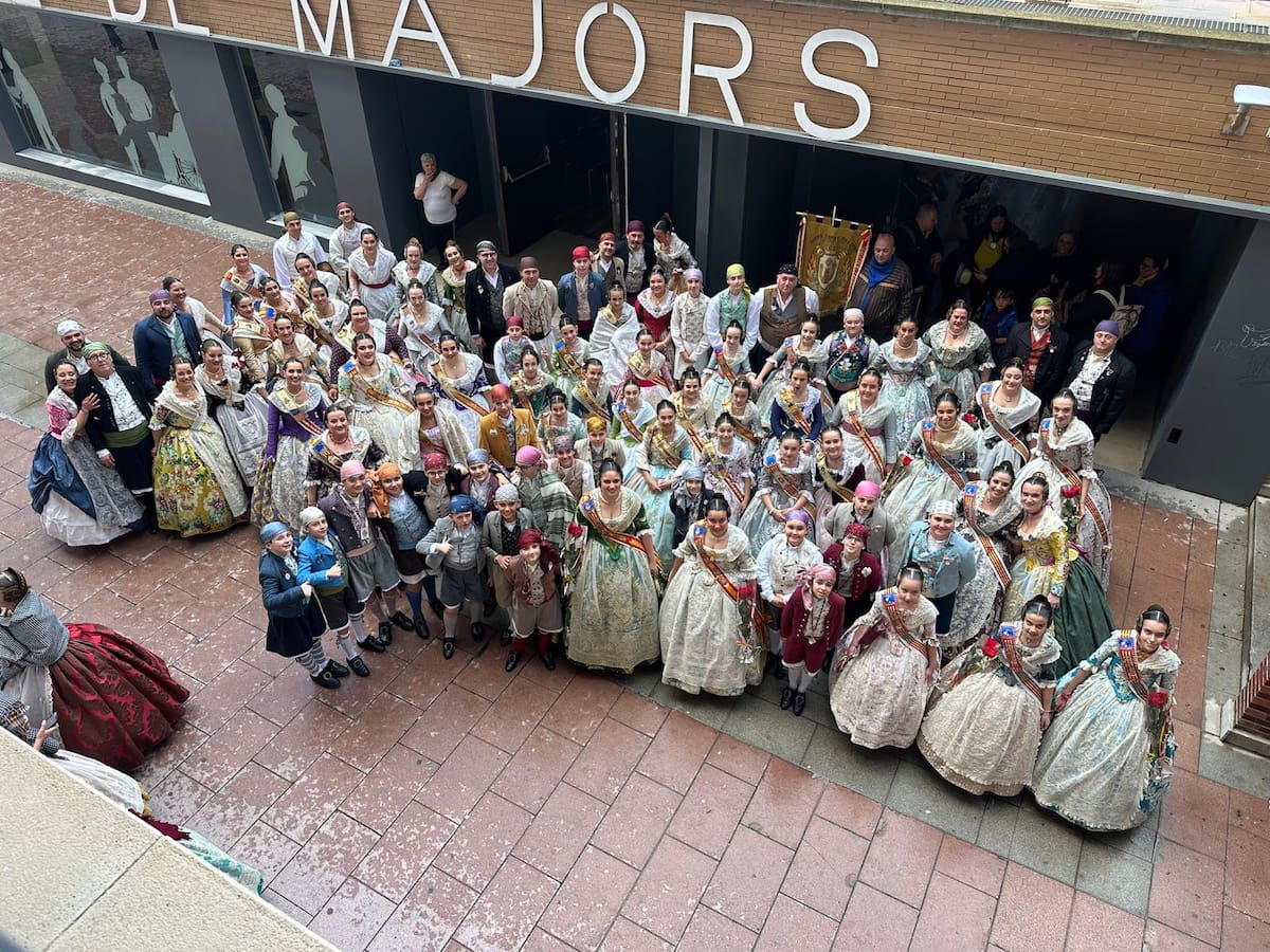 Las fallas de Xàtiva siguen el camino de la Semana Santa