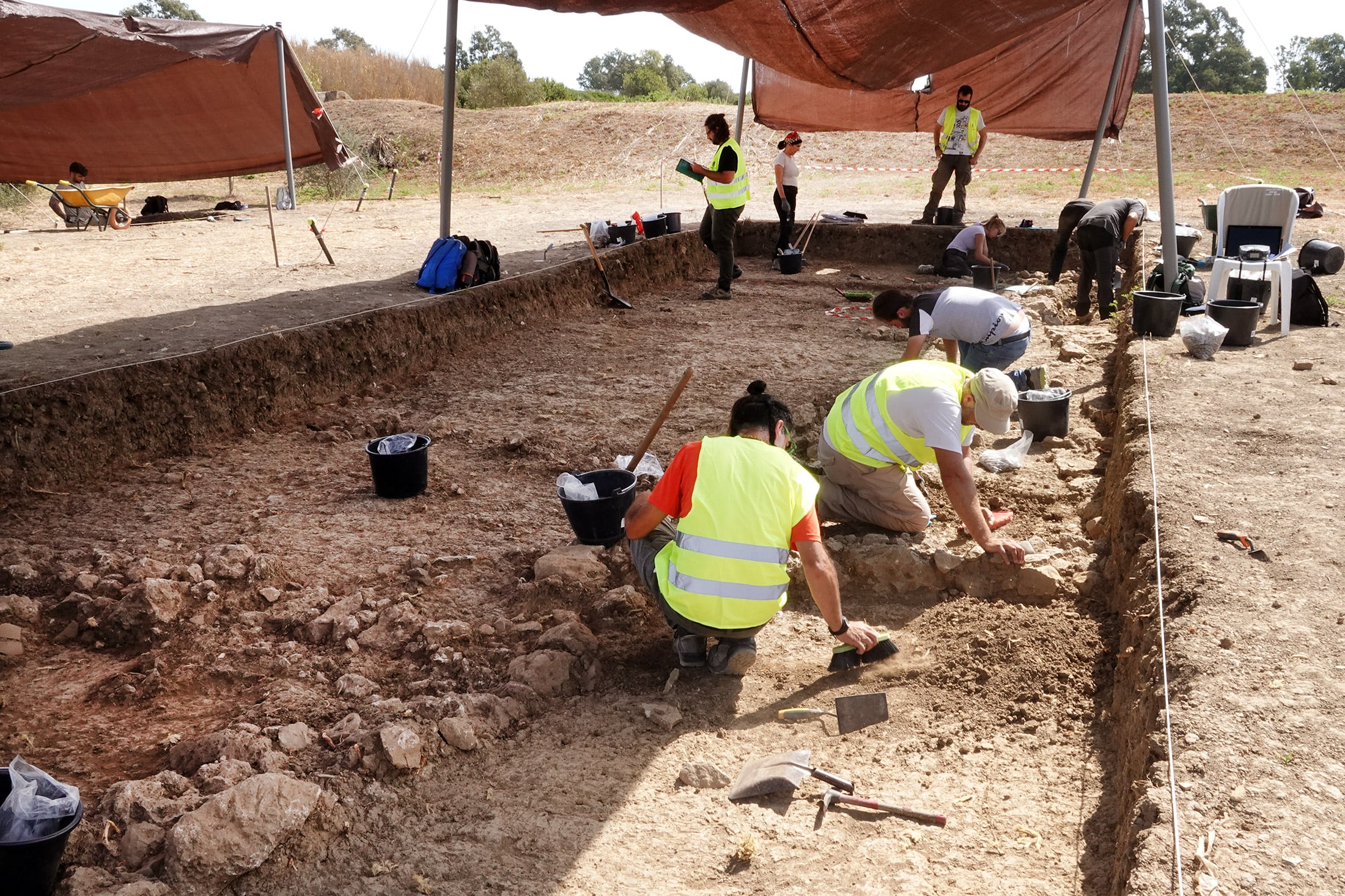 Excavaciones en el Cerro del Villar