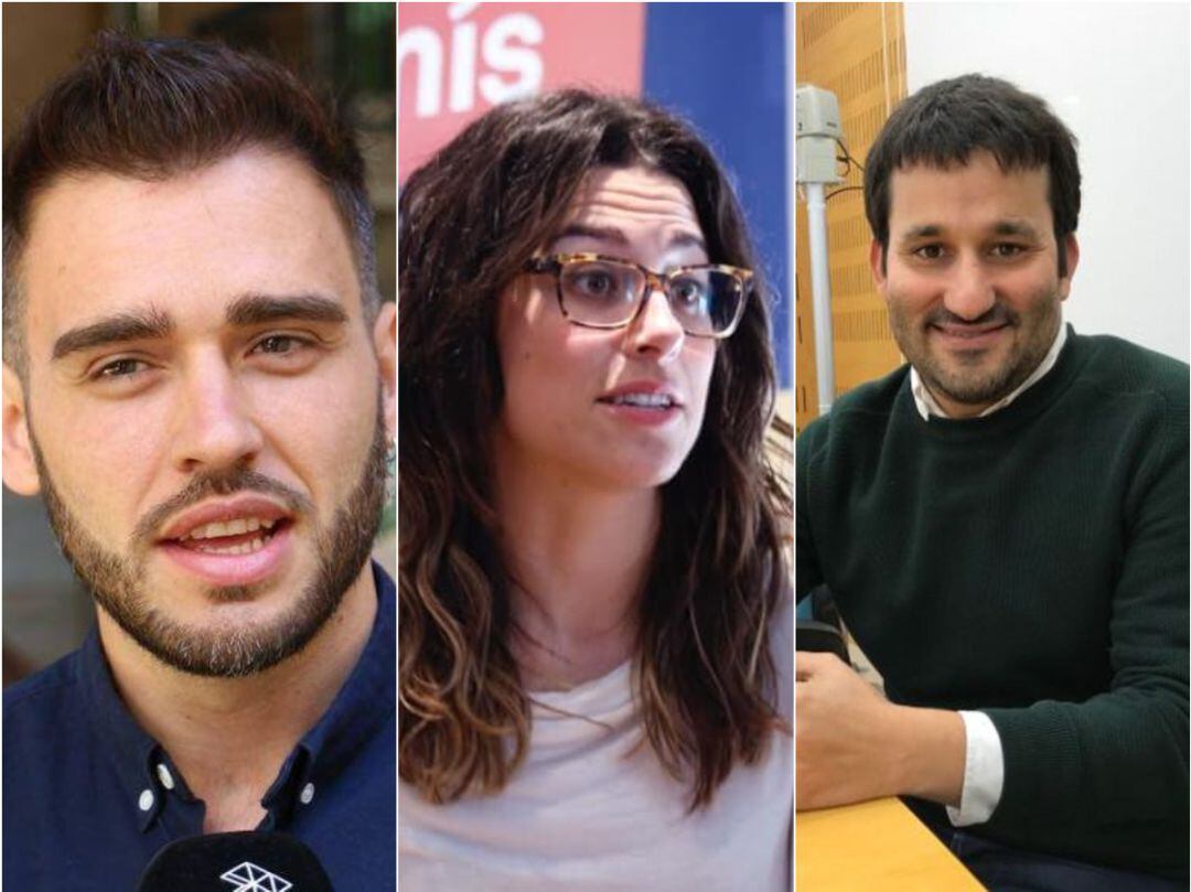 Fran Ferri, Aitana Mas y Vicent Marzà