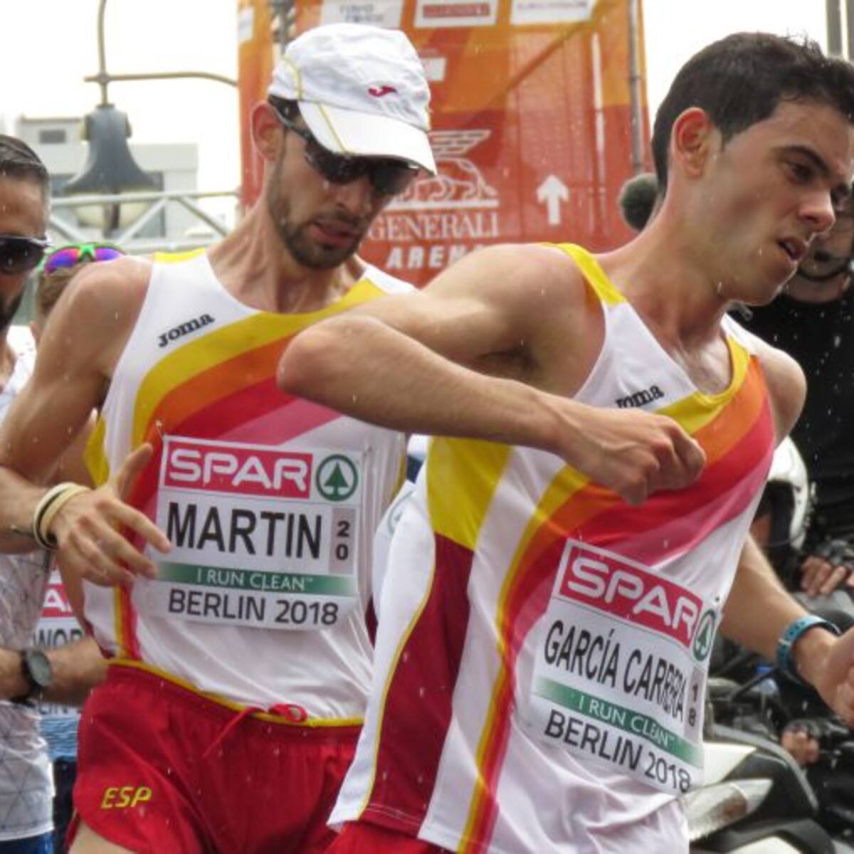 Doblete histórico de Álvaro Martín y Diego García en los 20 kilómetros marcha