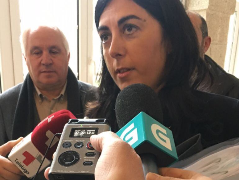 Elena Candia, portavoz del Grupo Provincial del PP en la Diputación de Lugo