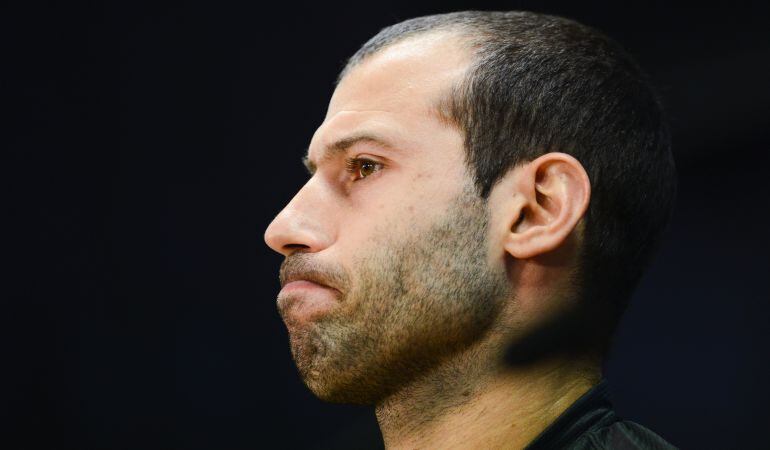 Mascherano, en rueda de prensa