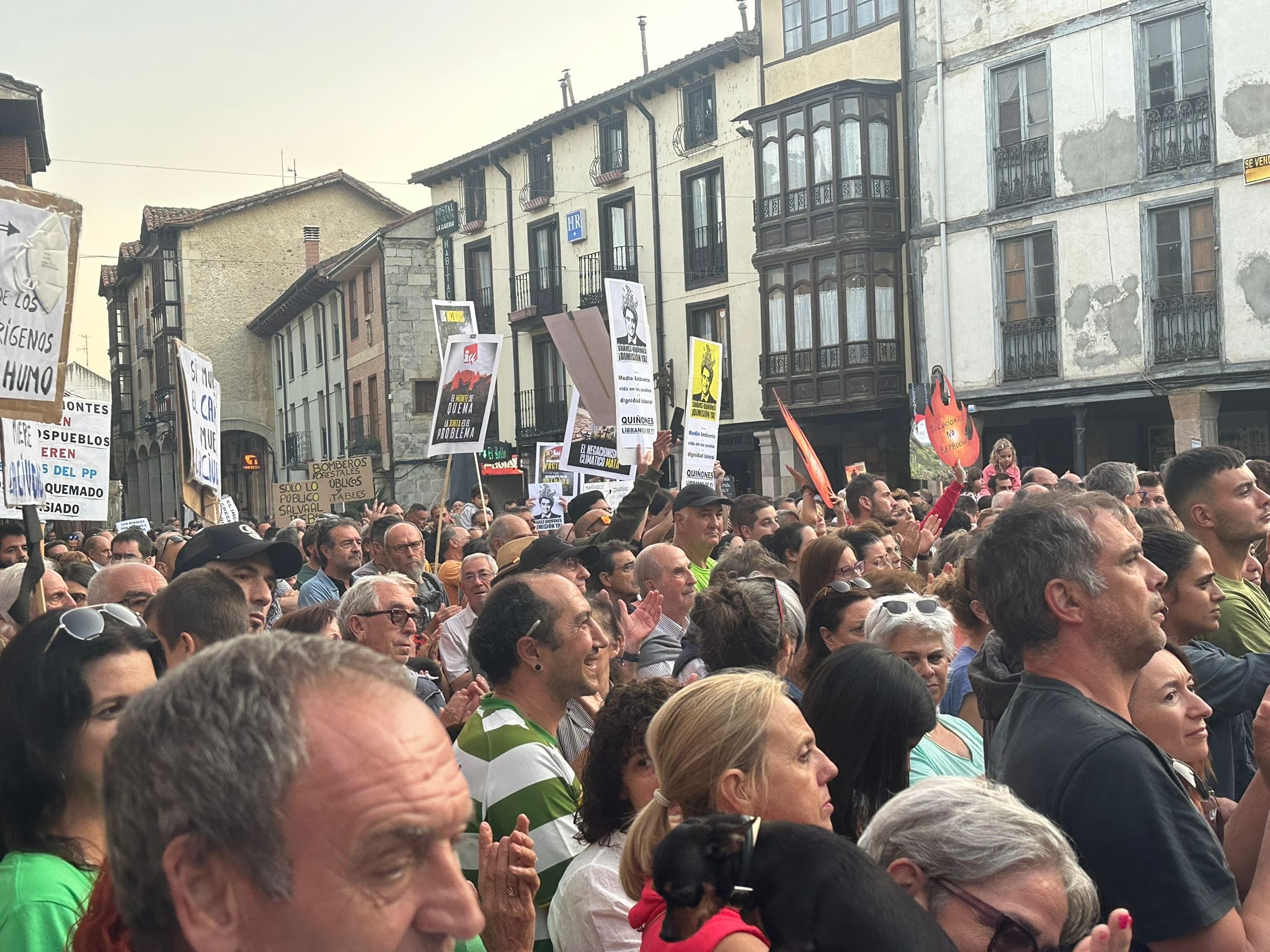 Fue una movilización multitudinaria