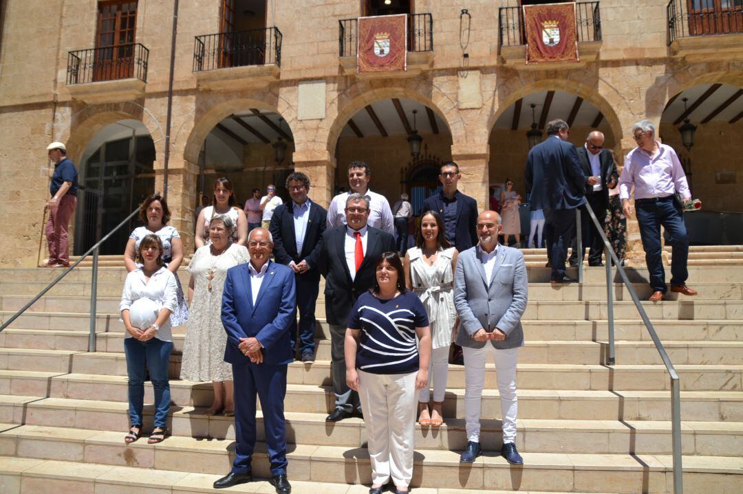 Equipo de gobierno de Dénia, tras el pleno de constitución de la nueva corporación municipal. 