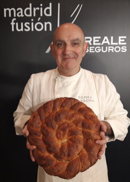 Tomeu Arbona, en el &#039;backstage&#039; de Madrid Fusión.