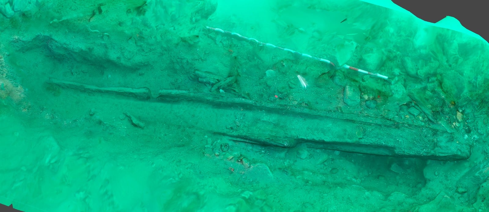 La posible quilla de la nao &#039;Santa Ana&#039; descubierta en la Bahía de Pasaia