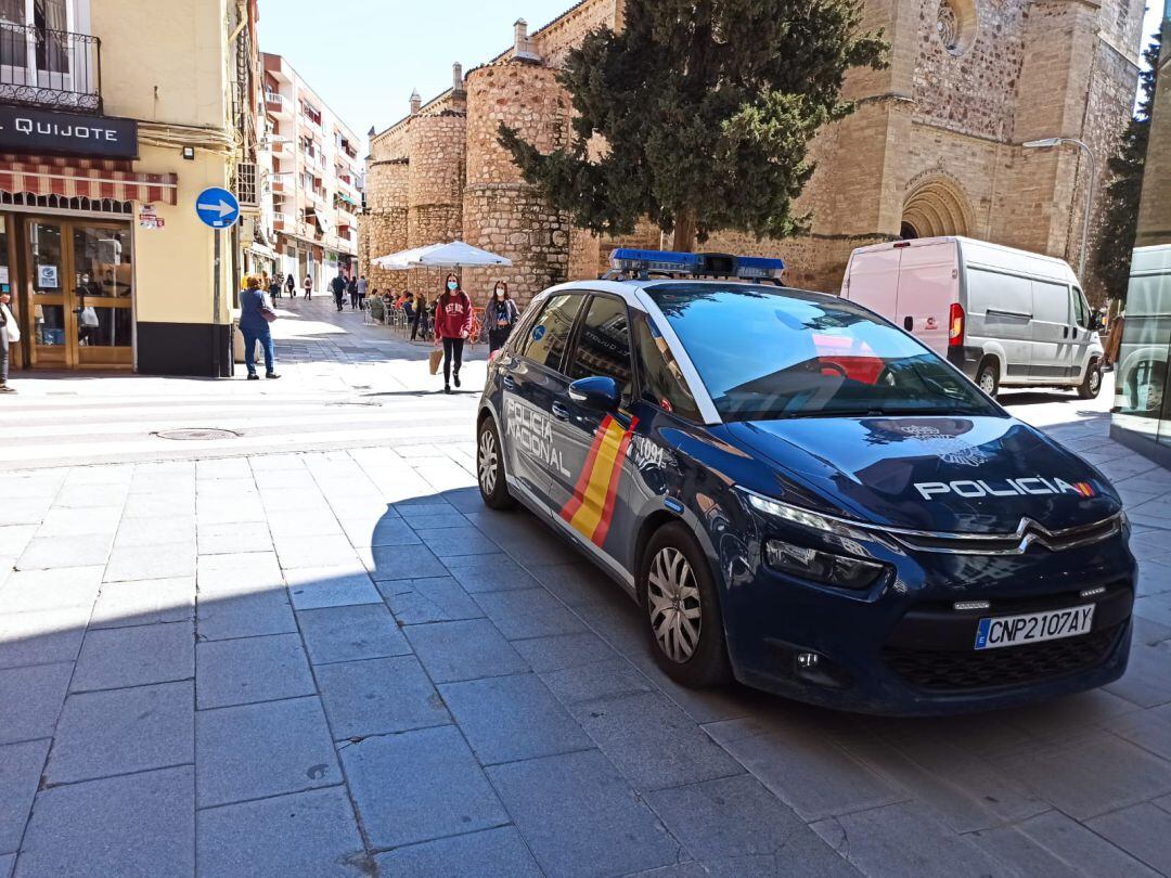 Vehículo de la Policía Nacional