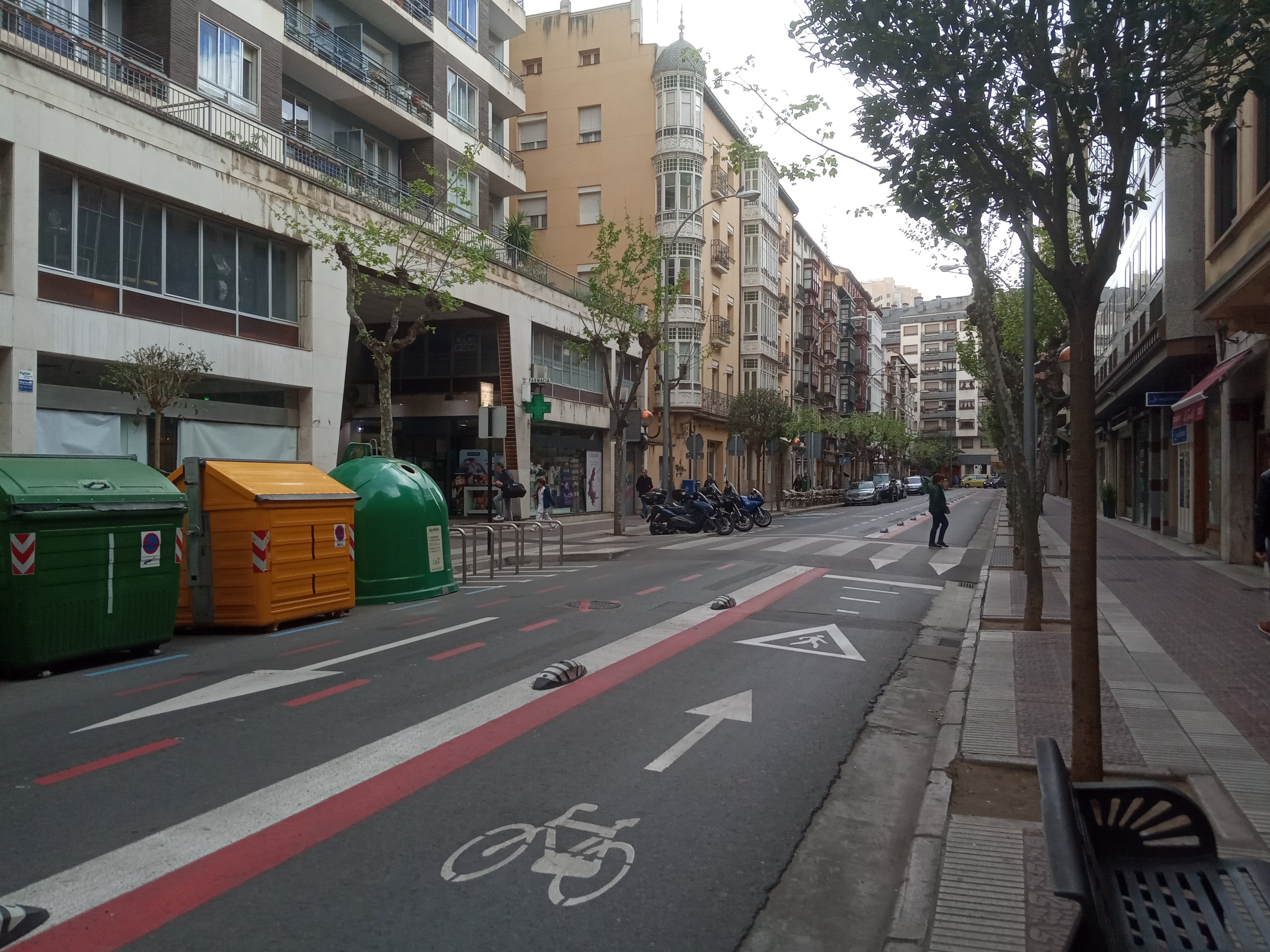 Carril bici de Avenida de Portugal