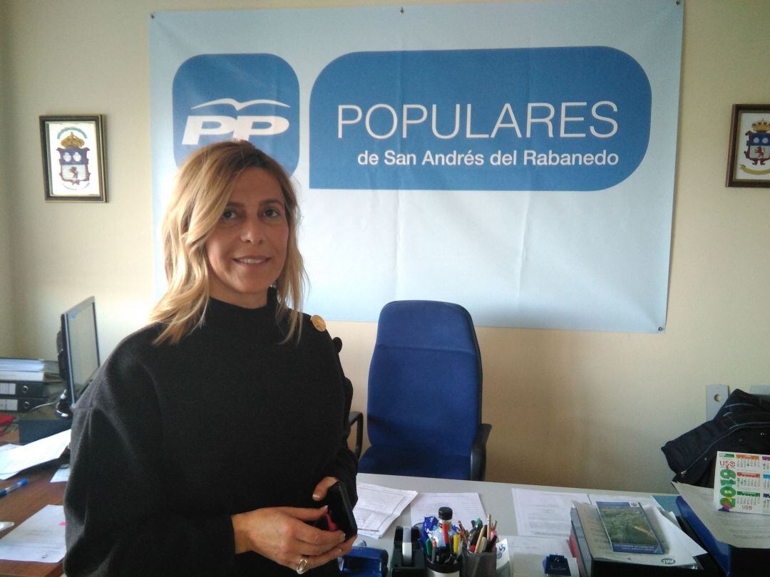 Noelia Álvarez portavoz del PP de San Andrés en una foto de archivo 