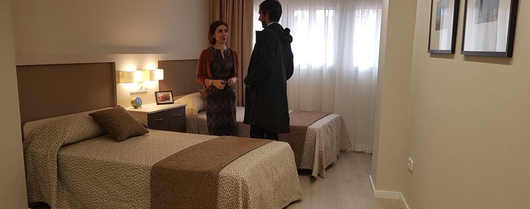 Interior de la residencia DomusVi