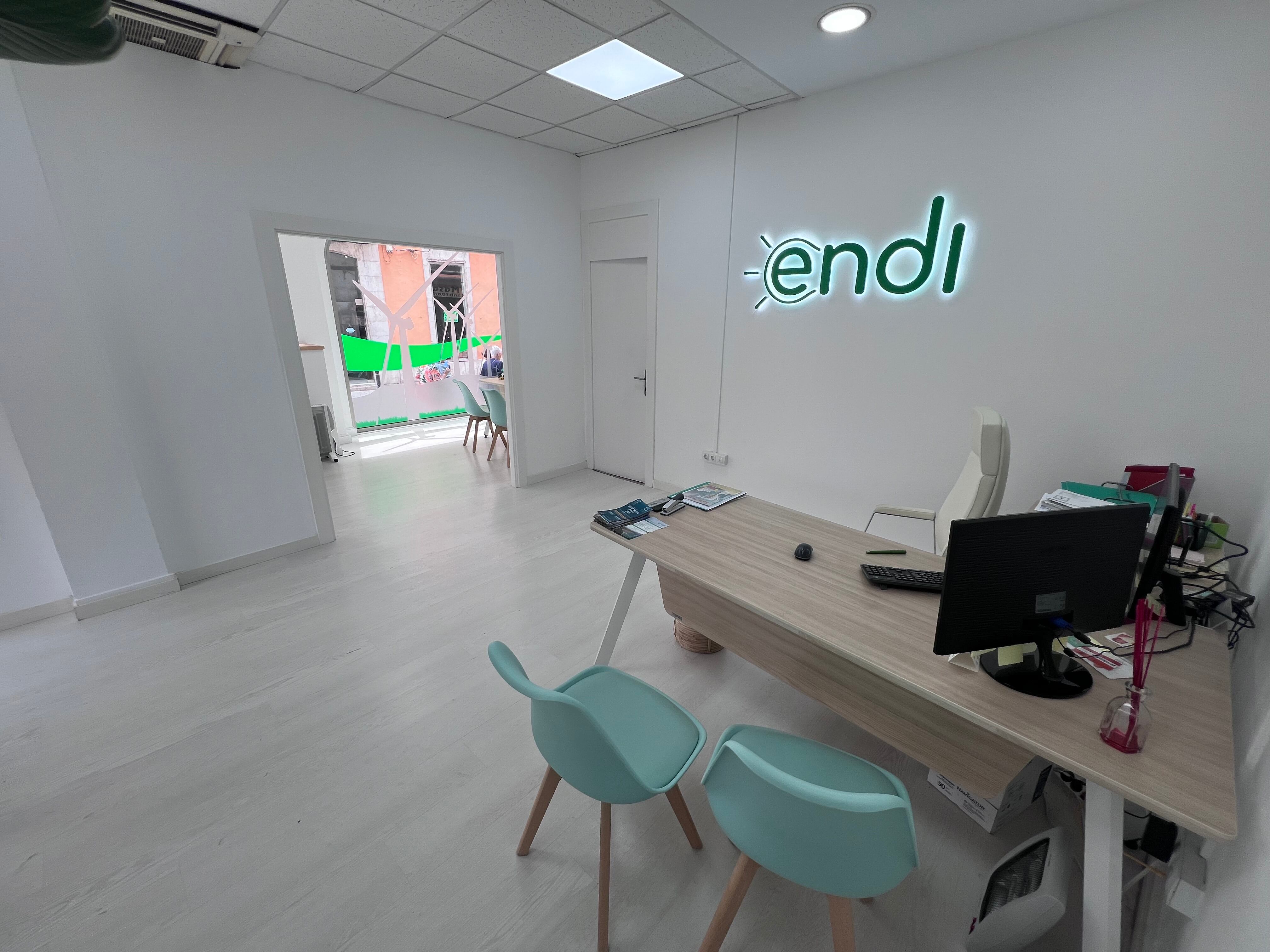 Endi Energía es una comercializadora local de electricidad que ofrece ahorros en la factura de la luz
