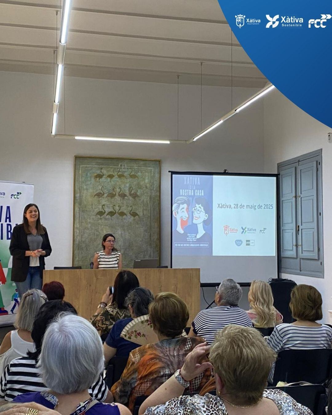 Presentación de la campaña (Foto: Ajuntament de Xàtiva)