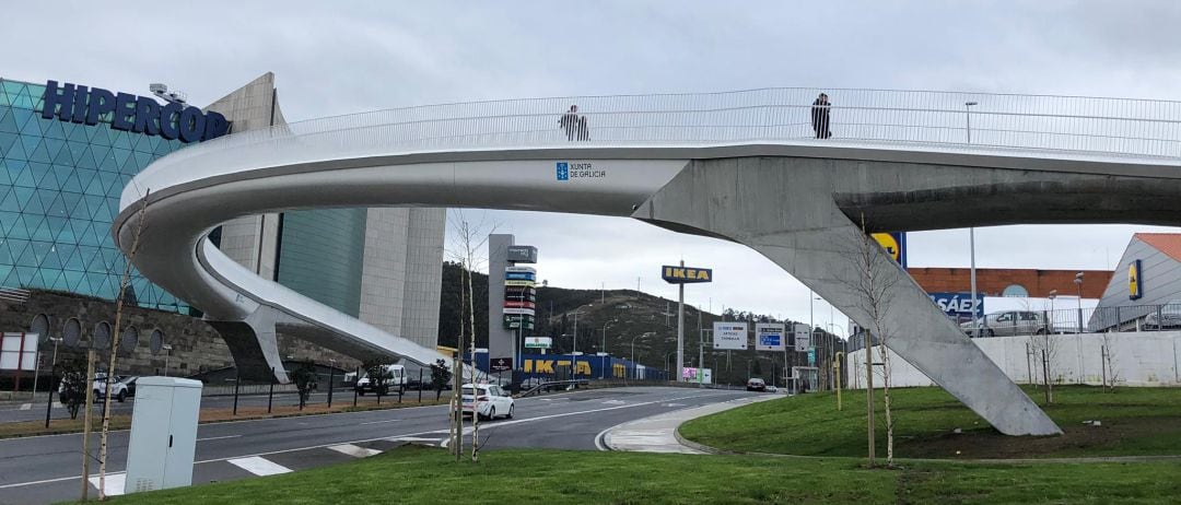 Pasarela de Marineda, A Coruña