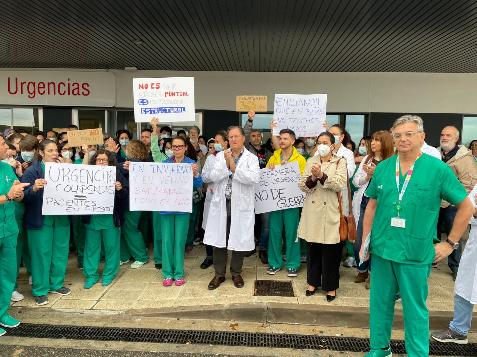 Los trabajadores de Urgencias del Hospital Universitario de Toledo han alzado la voz ante el colapso del servicio