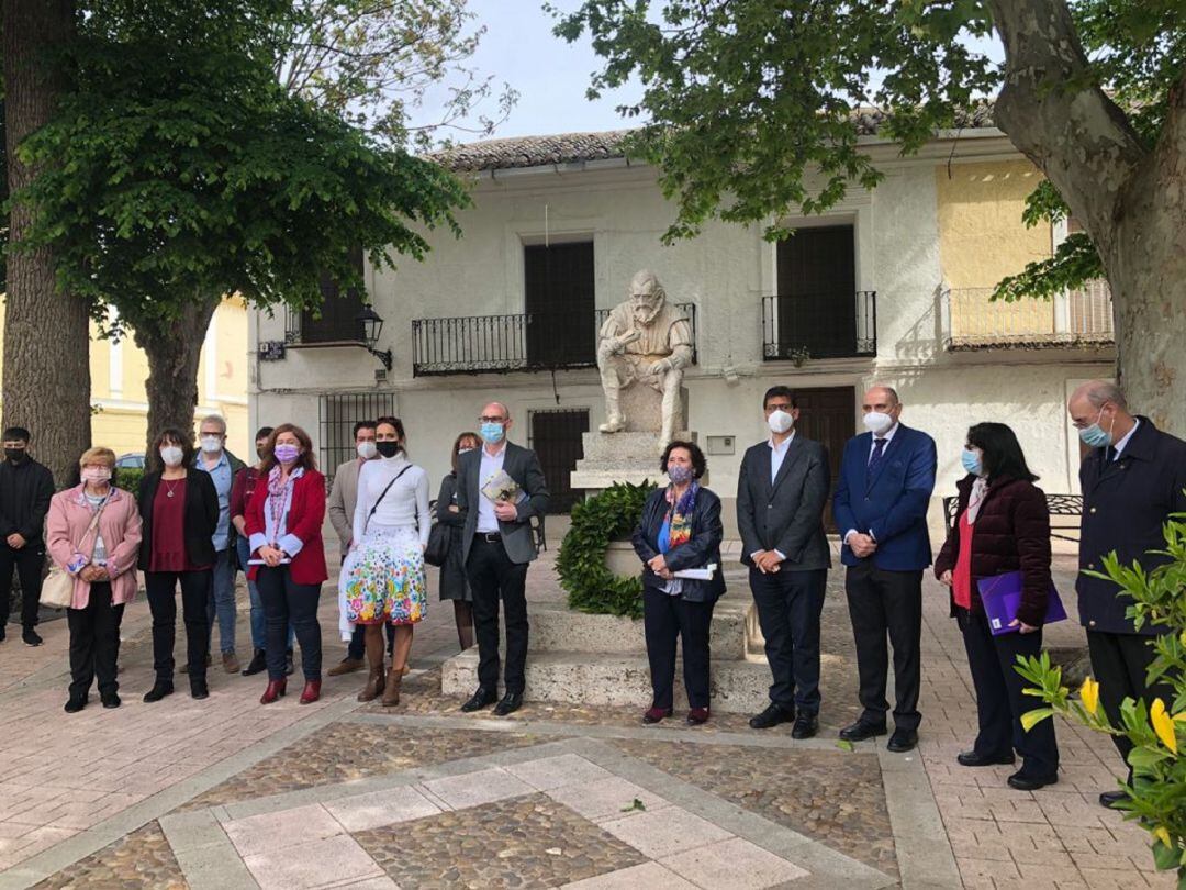 Acto Día del Libro en Argamasilla de Alba