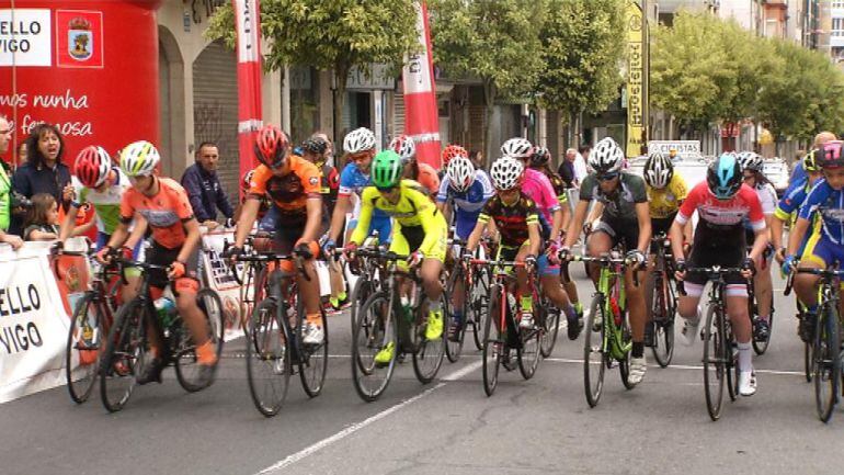 Pelotón de cilistas