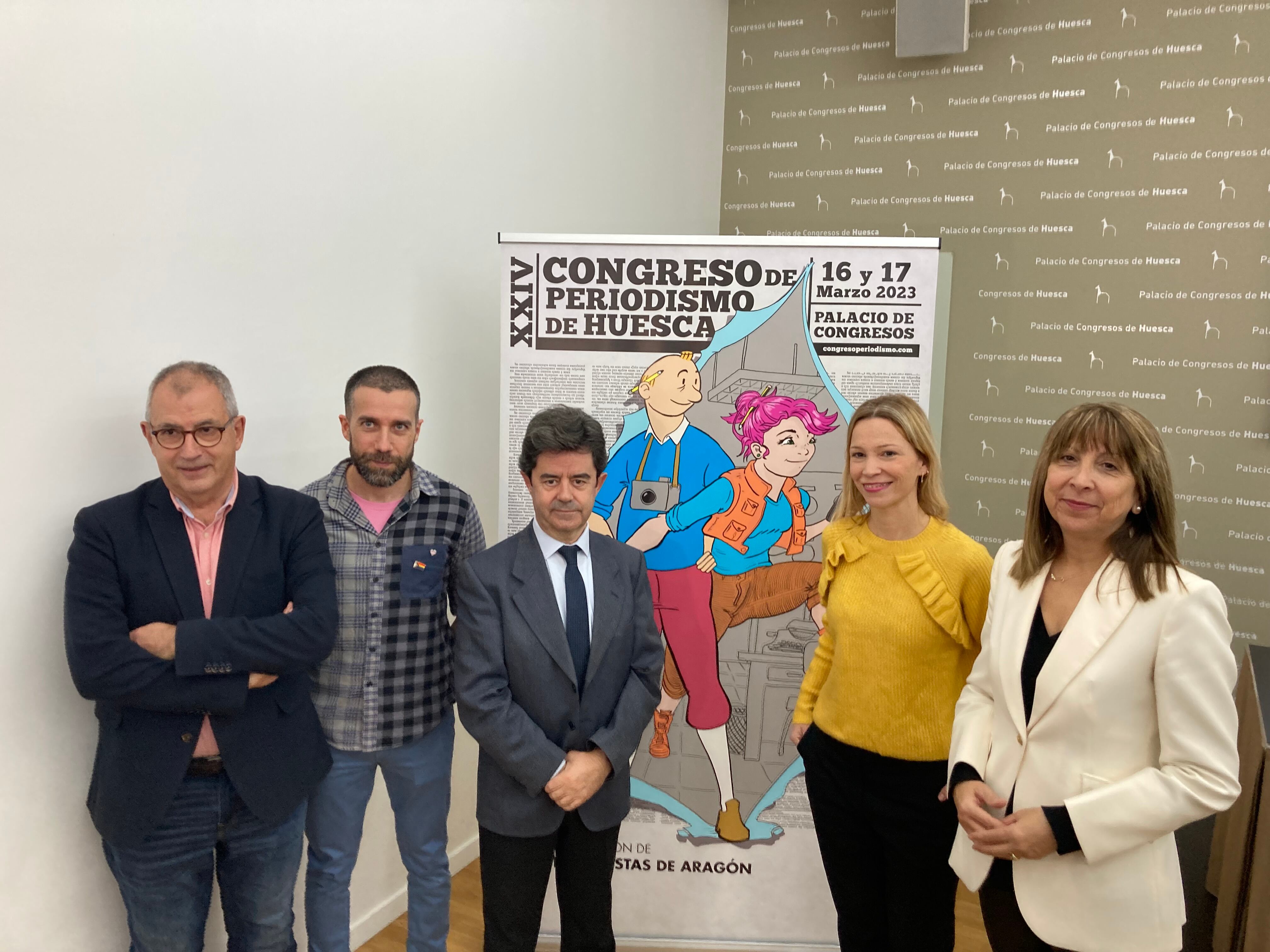 El Congreso de Periodismo de Huesca daba a conocer su imagen
