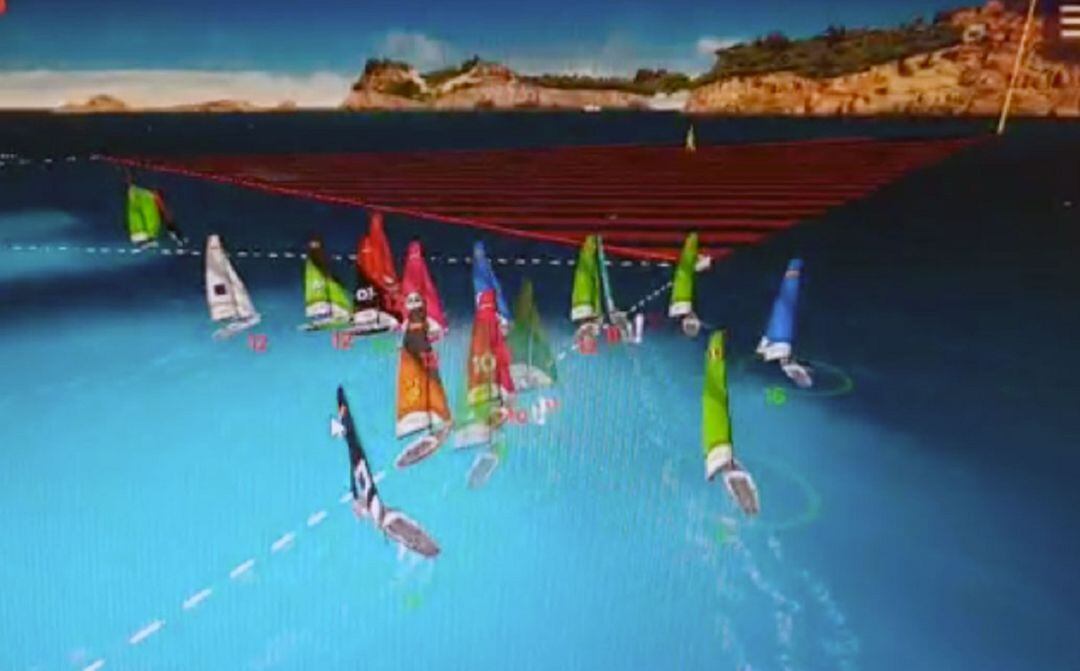 Final de la regata virtual del CN Jávea.