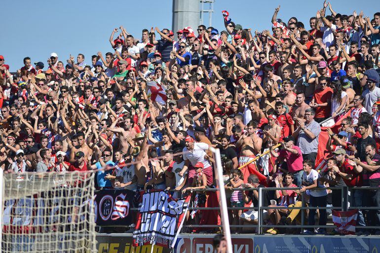 Afición del Algeciras CF.