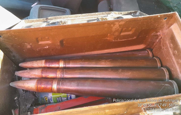 Imagen de los proyectiles