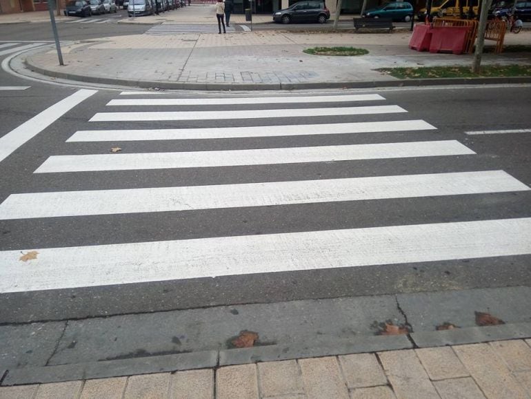 Atropello en un paso de peatones