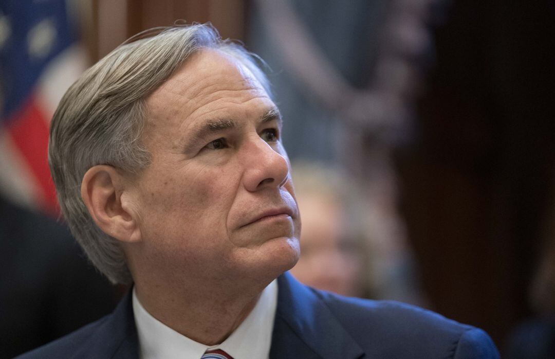 El gobernador de Texas, Greg Abbott