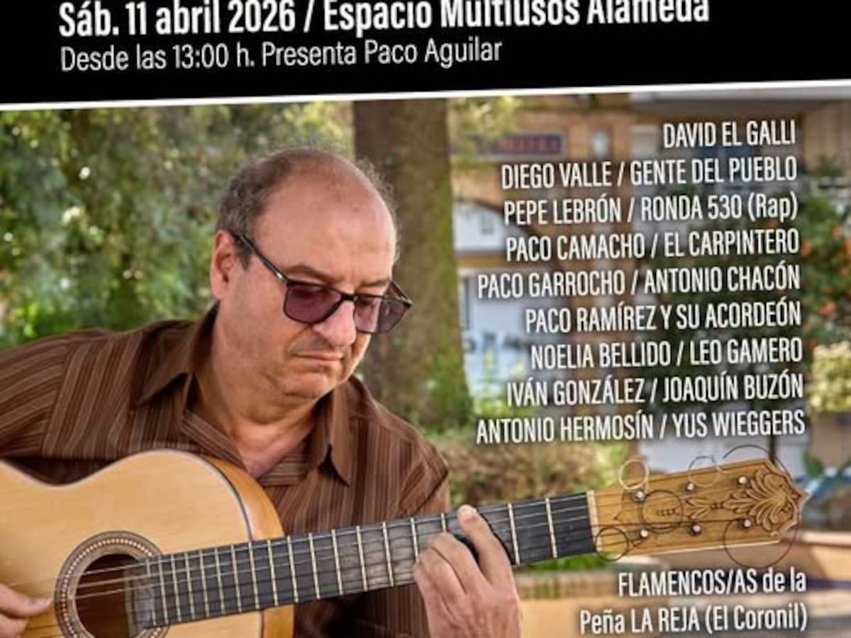Morón se vuelca con Alfonso Clavijo en un festival flamenco solidario tras ser víctima de una estafa
