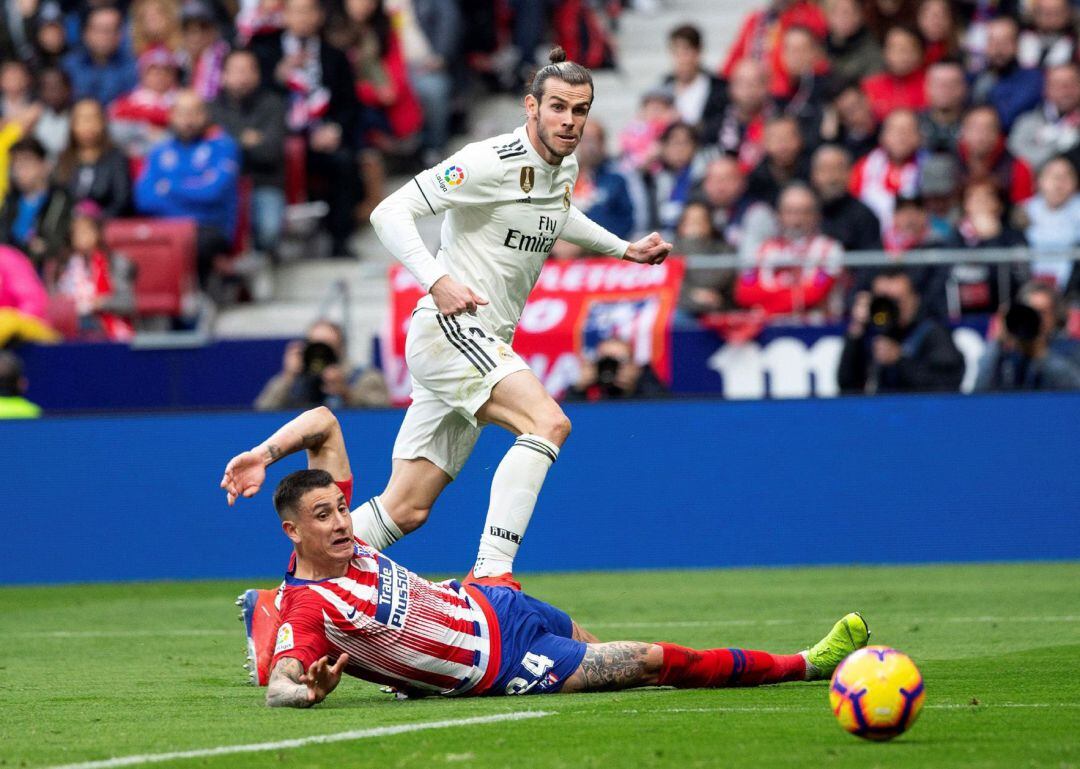 Gareth Bale marca el tercer gol ante el Atlético de Madrid y sentencia el partido.