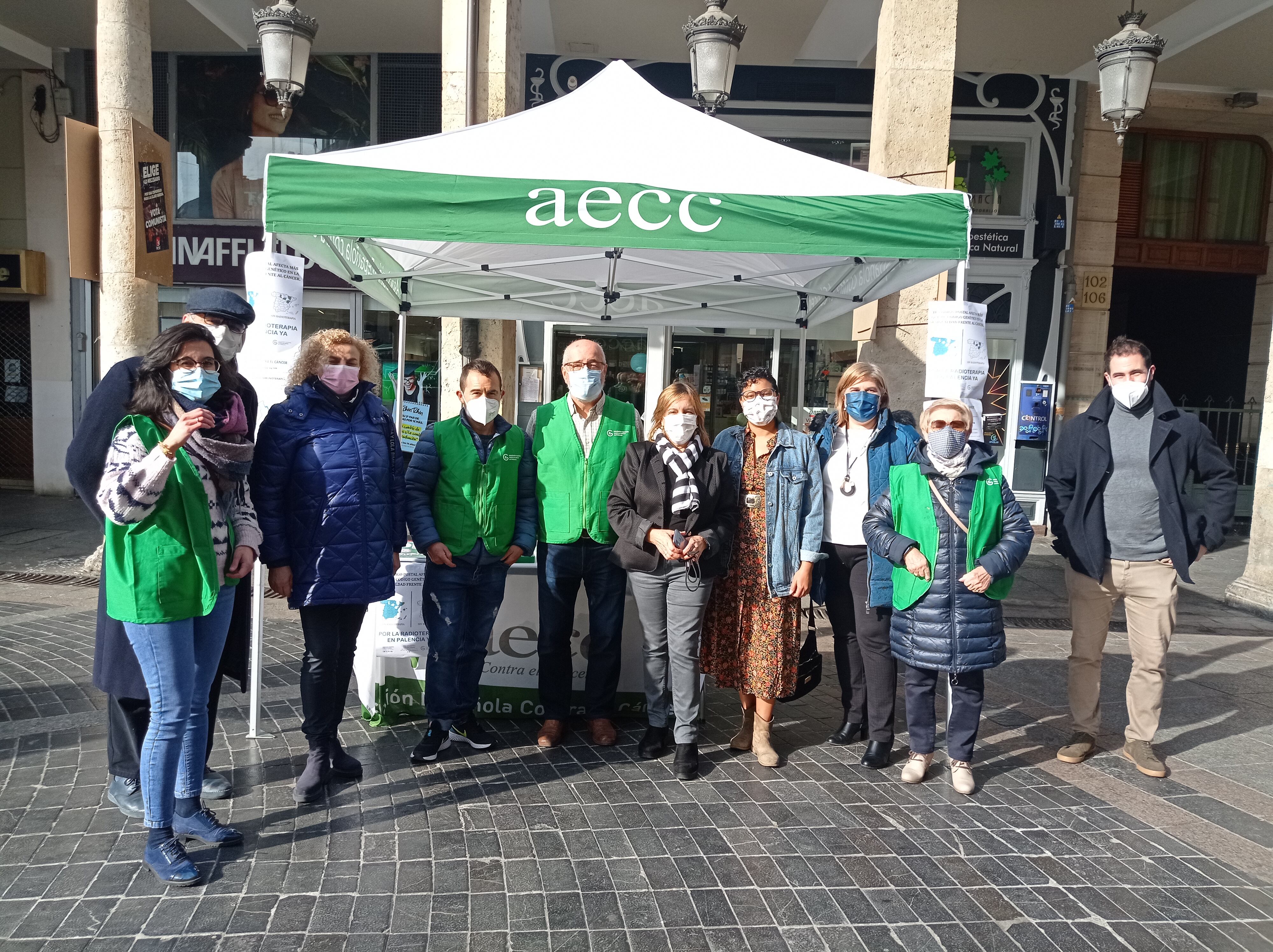 La Asociación palentina ha salido a la calle en el Día Internacional