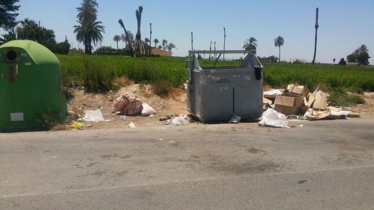 Contenedores de recogida de basura