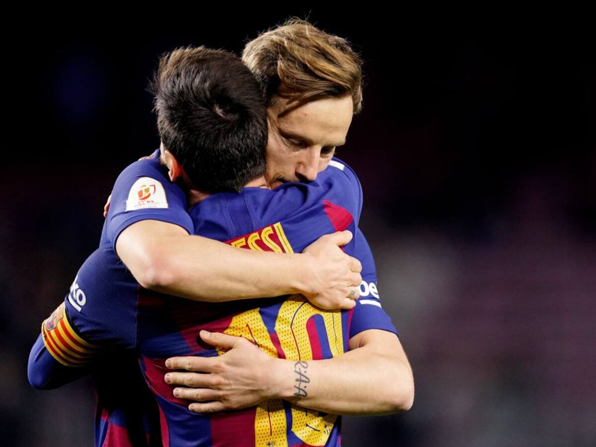 Rakitic, sobre el 'caso Messi': "También fue difícil imaginarse un Barça sin Xavi o sin Iniesta"