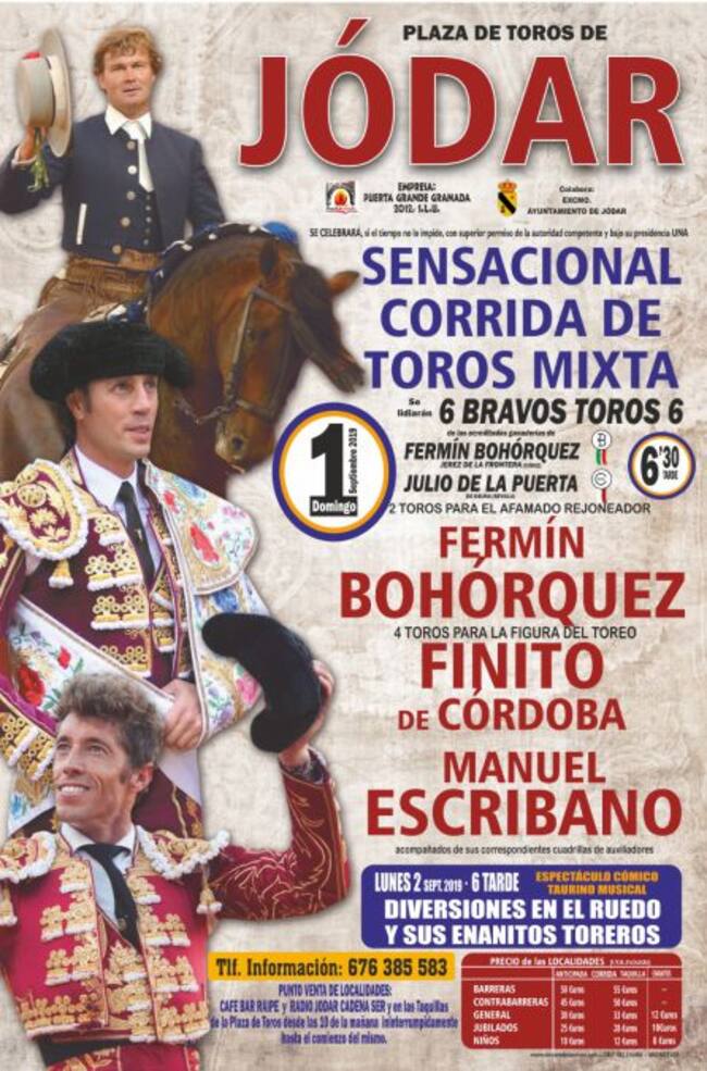 Cartel anunciador
