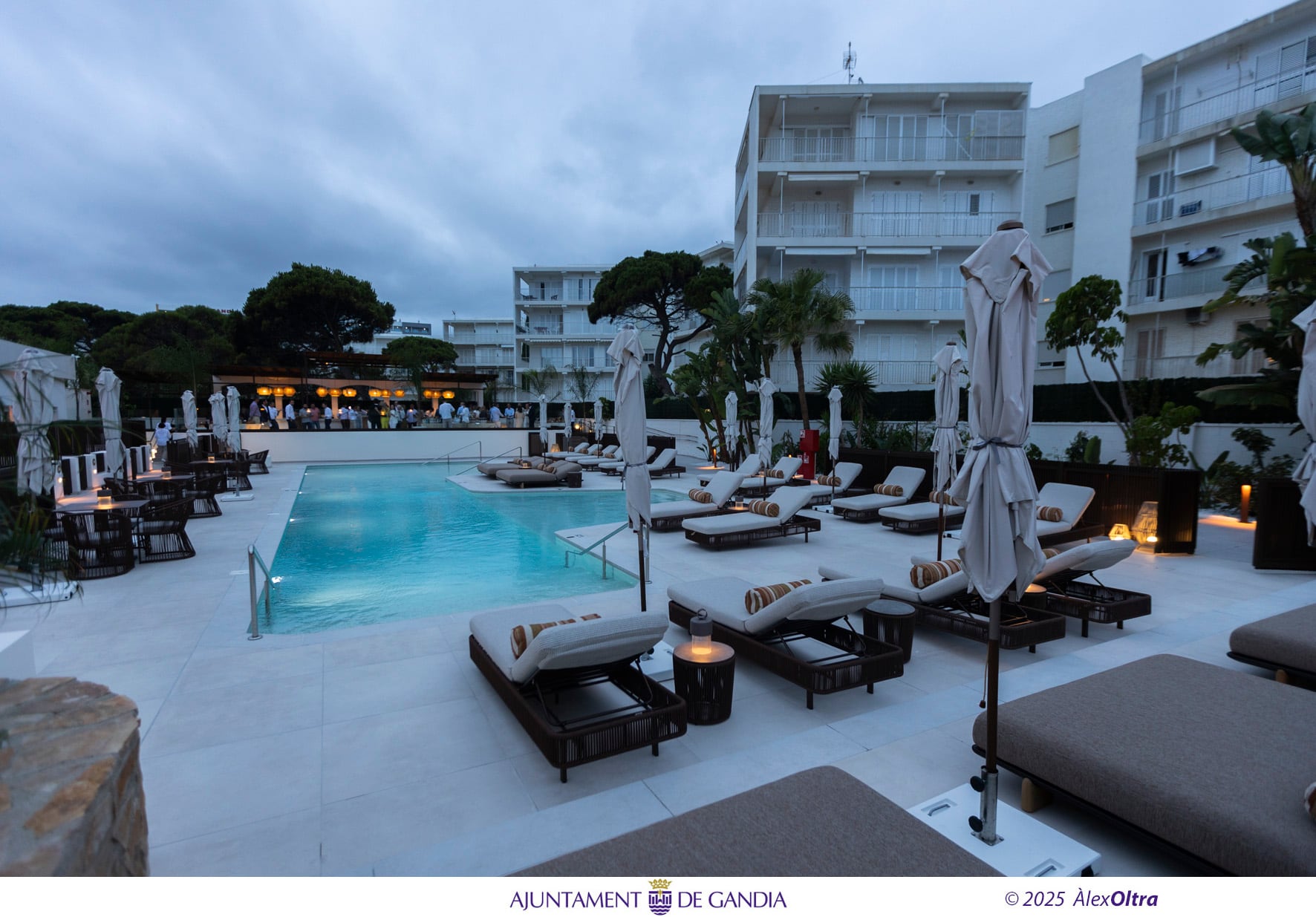 Zona de Chill Out del nuevo hotel Gandia Indigo Beach.