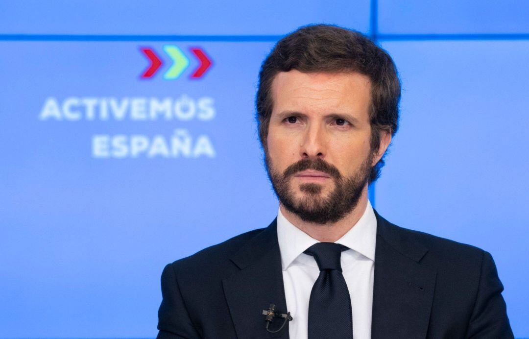 El líder del PP, Pablo Casado, en una imagen de archivo