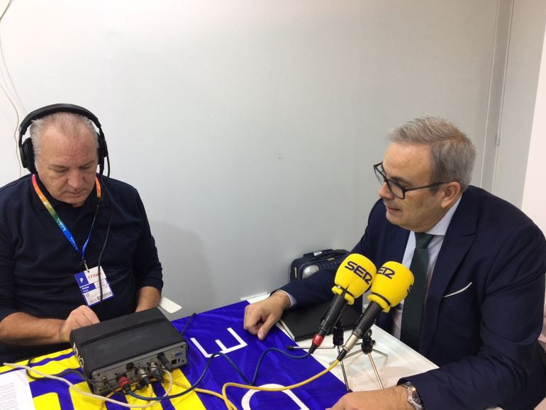 Vicent Torres entrevistado en el programa Hoy por Hoy