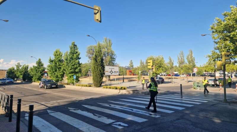 Imagen del dispositivo de seguridad establecido por el Ayuntamiento de Getafe durante el Mad Cool