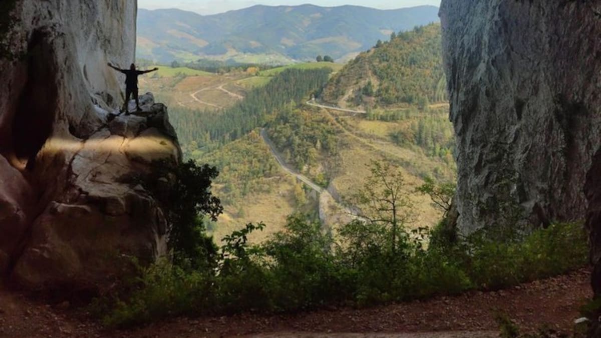 El Ojo de Aitzulo, un lugar mágico en Oñati