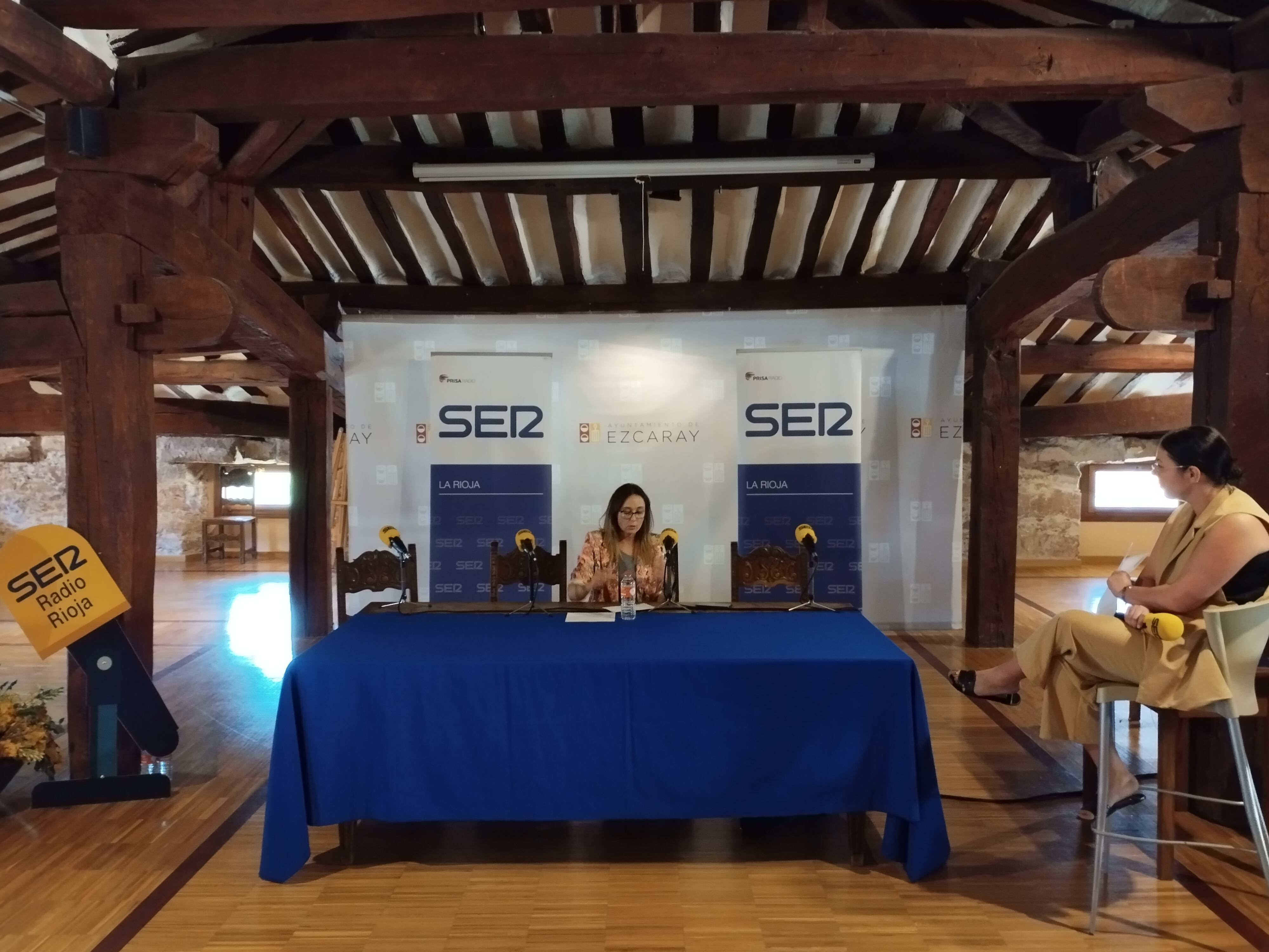 La gerente del Plan de Sostenibilidad Turística de Ezcaray, Verónica López, en SER Conversa Turismo.