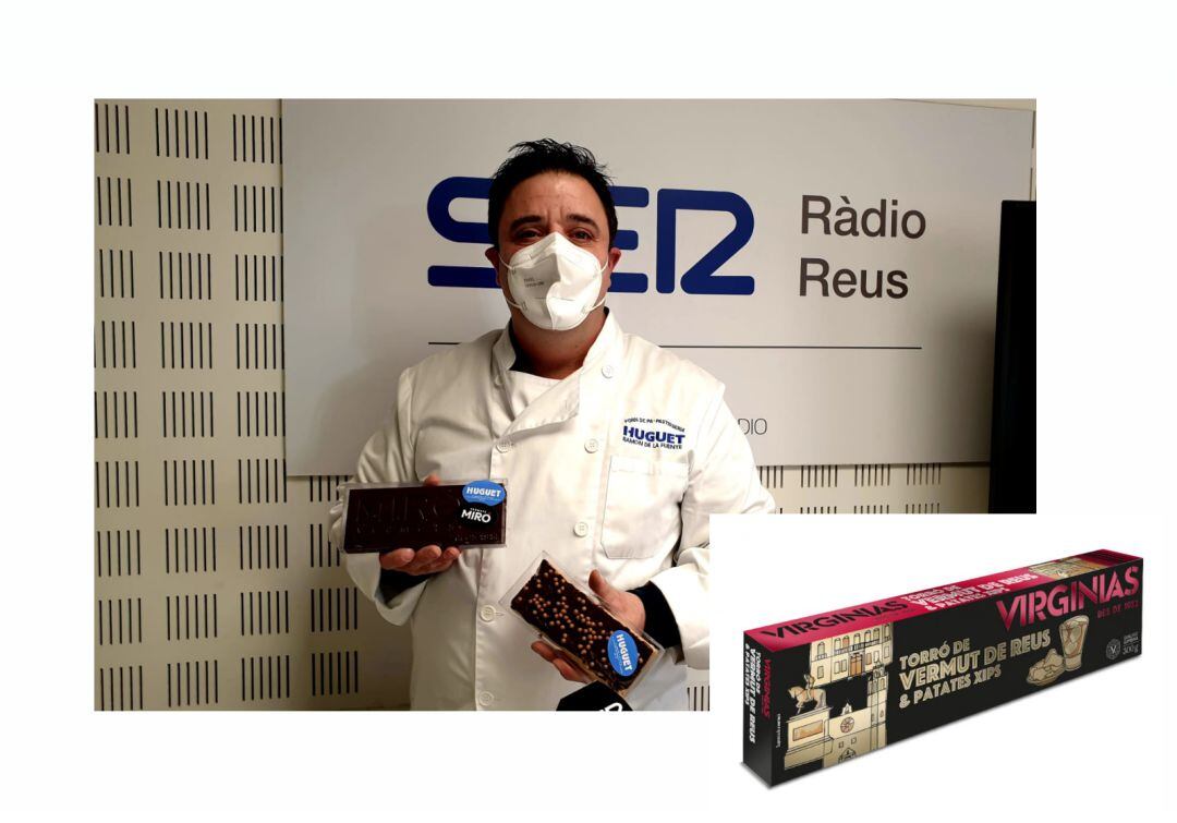 Ramon de la Fuente als estudis de Ràdio Reus