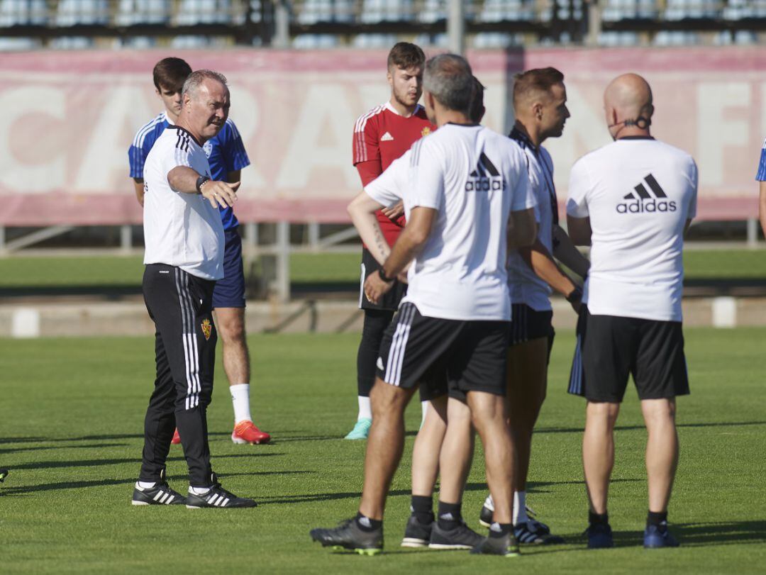 JIM, momentos antes de comenzar una sesión de entrenamiento