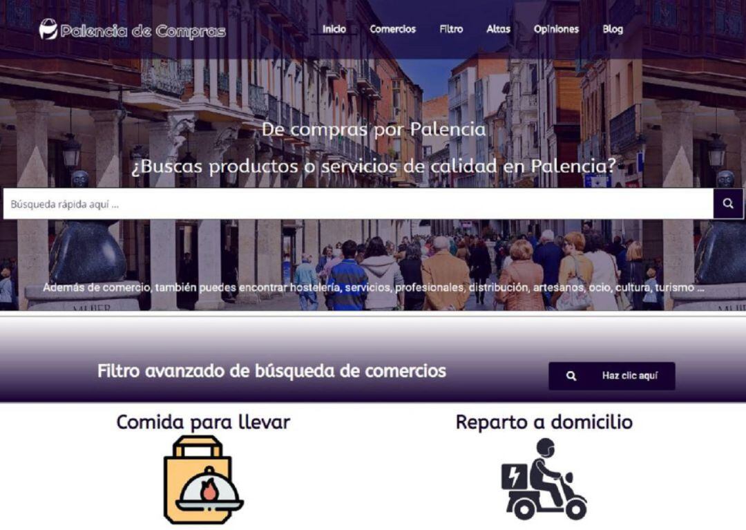 Siguen las adhesiones a la web Palencia de compras