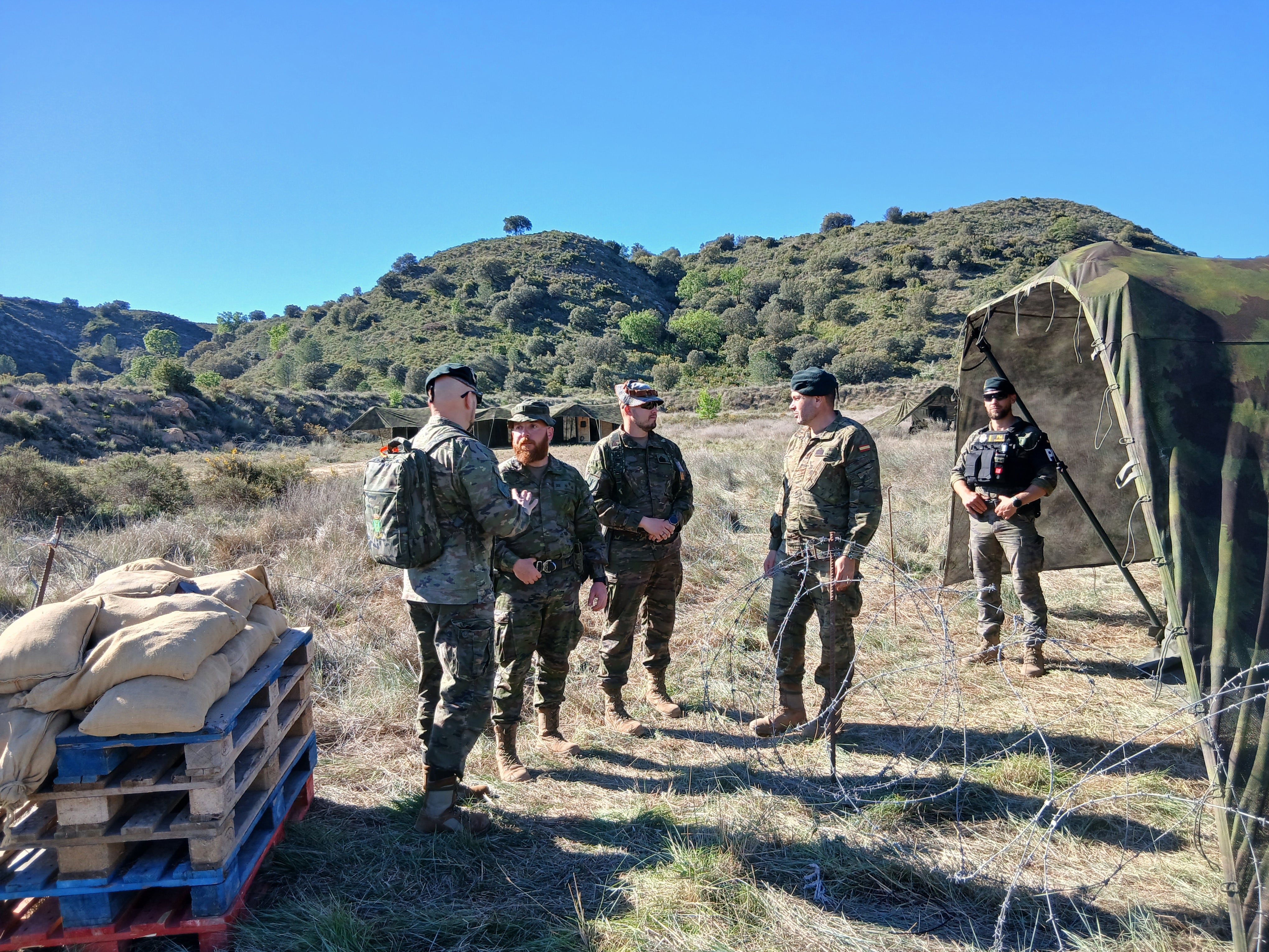 Explicación de un ejercicio táctico