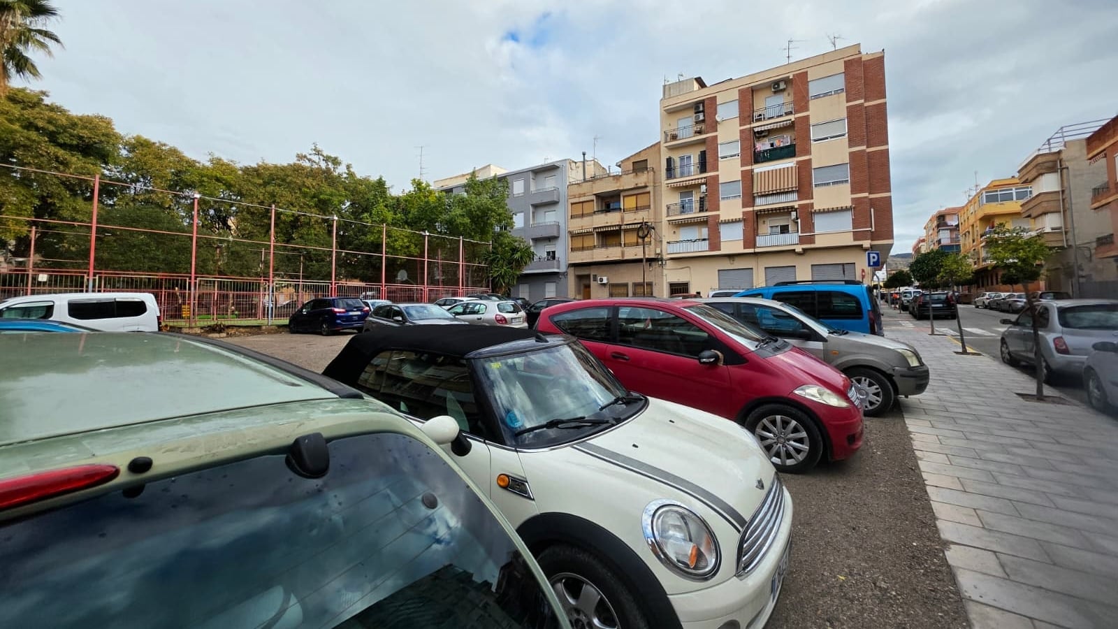 Nuevo aparcamiento en el barrio Nueva Fraternidad