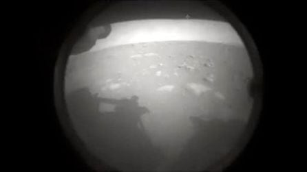 Primera foto que envió el Rover Perseverance desde Marte