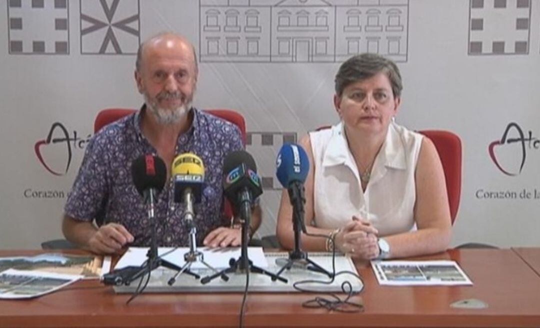 Juan Garrido y Elisa Díaz