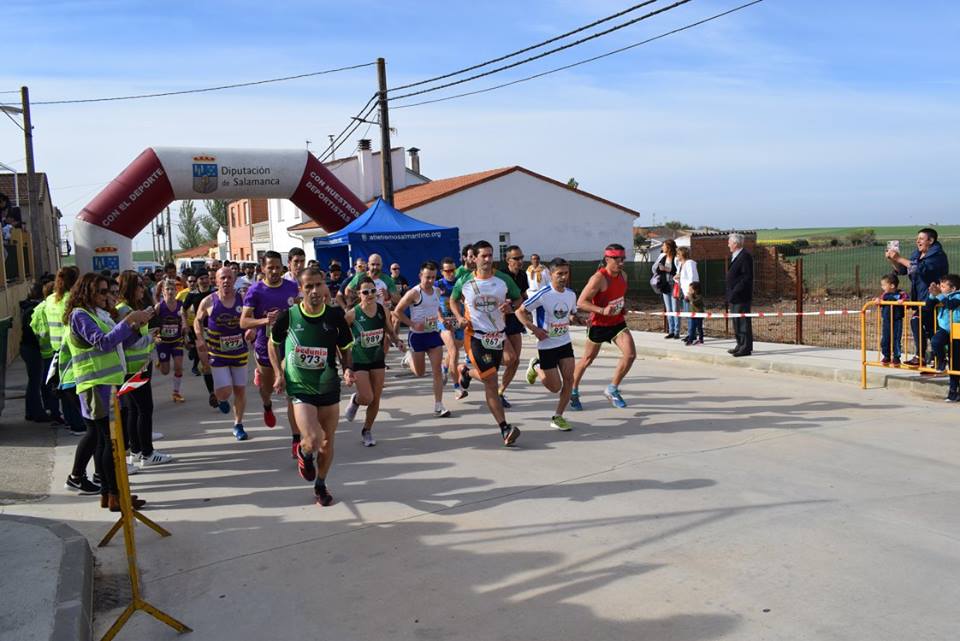 Prueba deportiva celebrada por parte de la Delegación de atletismo de Salamanca